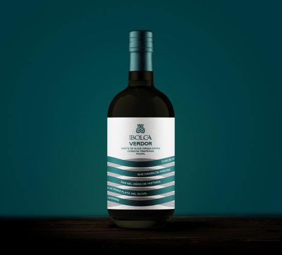 Ibolca Verdor packaging etiqueta AOVE